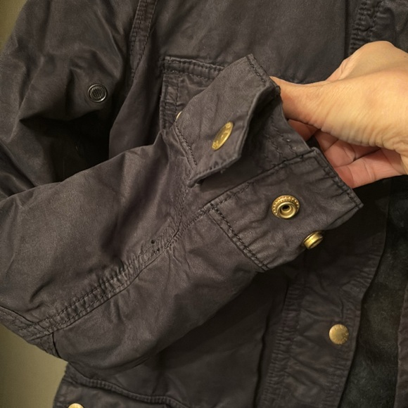 Ralph Lauren Denim Supply Fur Lined Military Field Jacket Women’s XS - Picture 4 of 11